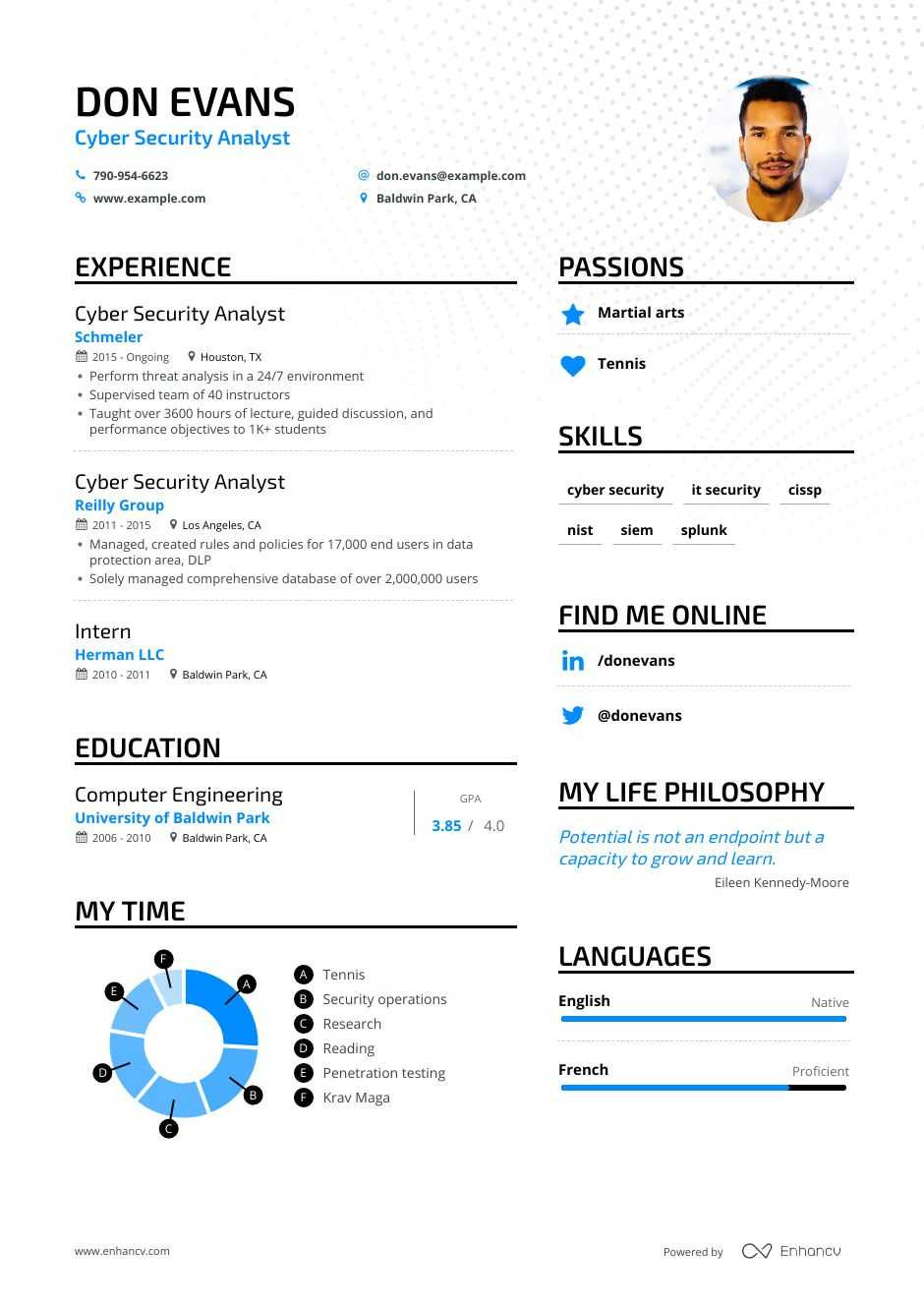 Cyber Security Analyst Resume Cyber Security Analyst Resume Examples Guide &amp; Pro Tips