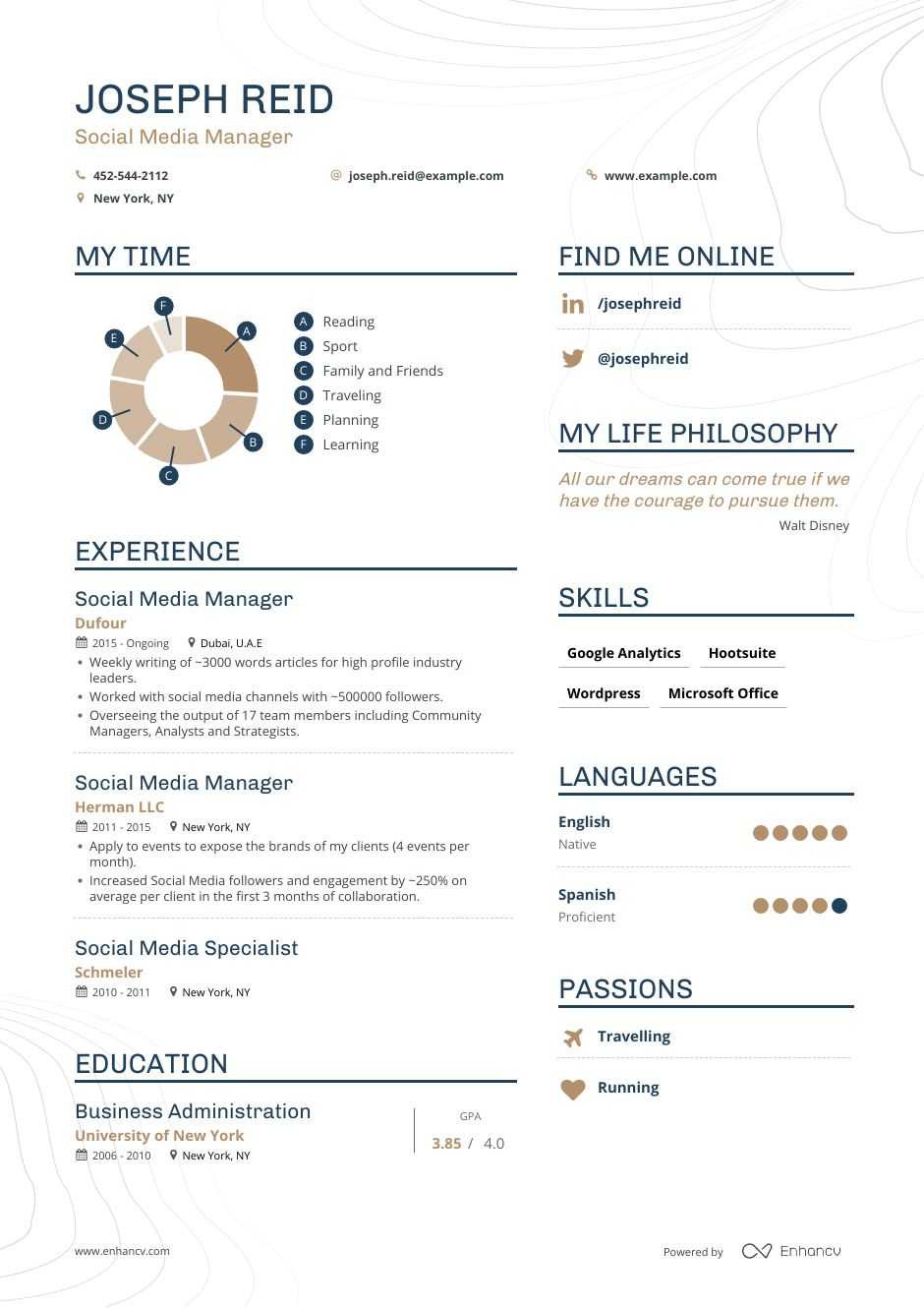 Social Media Manager Resume Examples Skills Templates & More for 2020