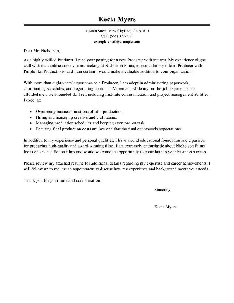 sports marketing cover letter